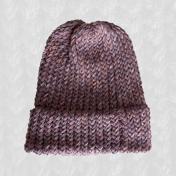 Beanie Medium: Suede Pink