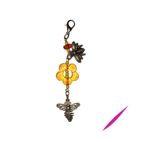 Bag Clip / Keyring: X- Large: Bee Angel
