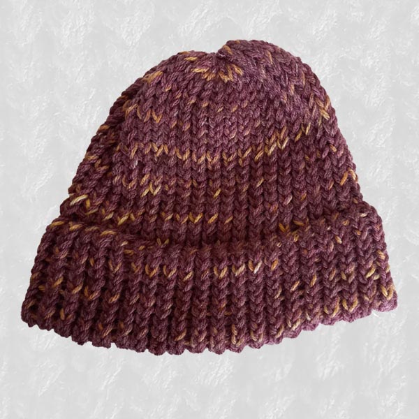 Beanie Large: Mulberry Delight