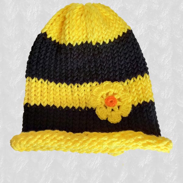 Beanie Large: Rolled Wax