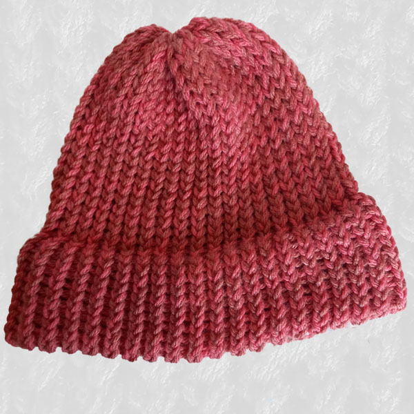 Beanie Large: Whipped Rose