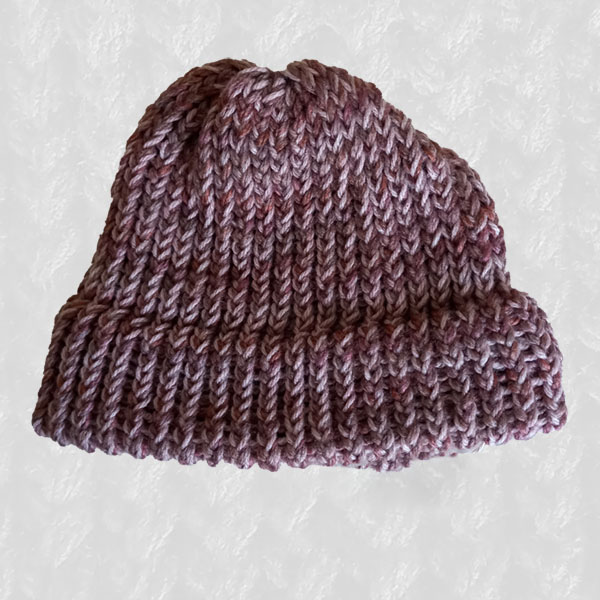 Beanie Large: Winter Field