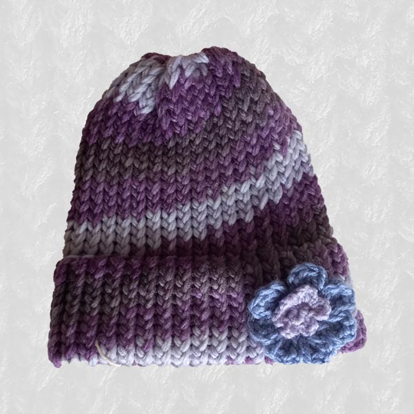 Beanie Medium: Amathyst Cream Pie