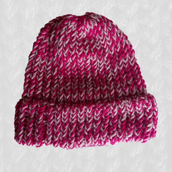 Beanie Medium: Creamed Cranberry