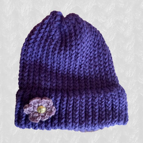 Beanie Medium: Lavender Glory