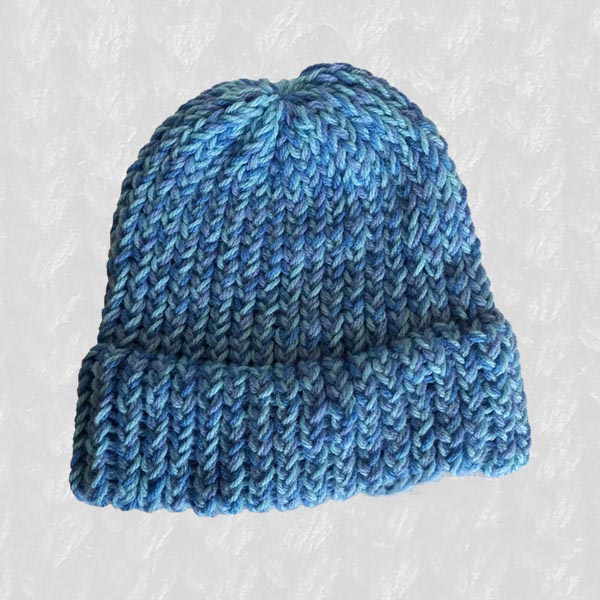 Beanie Medium: Pacific Blue