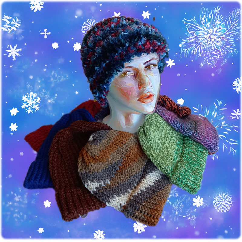 Hand knitted Beanies