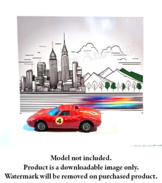 HDR0069 Printable Background- City2