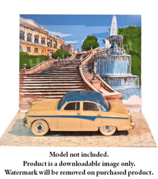 HDR0095 Printable Background- Fountain2