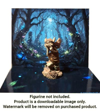 HDR0501 Printable Background-  Dark Forest