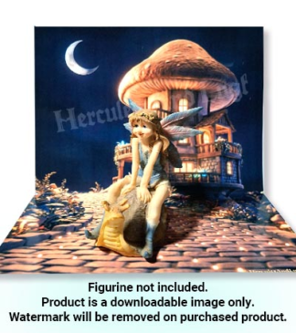 HDR0516 Printable Background - Secret house