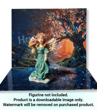 HDR0520 Printable Background - Magic lights