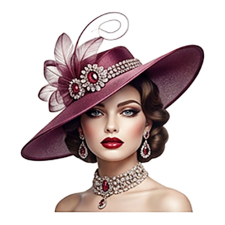 Fashion themed stickers