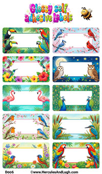 Labels Birds