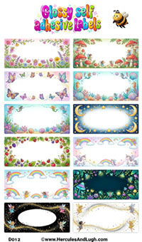 Labels Fairy worlds