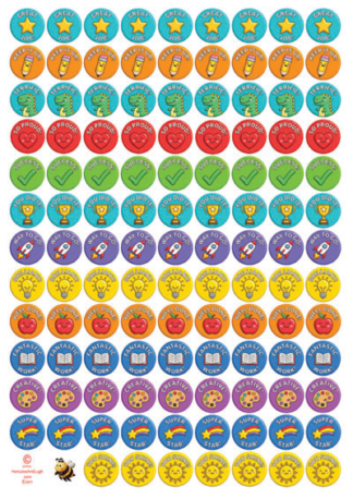 Reward stickers1 (English)