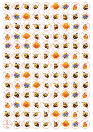Reward stickers3 Bees