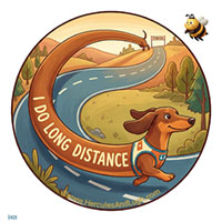 Vehicle License disk sticker Long2