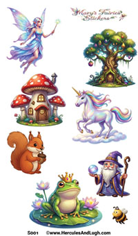 Fairy land: Glossy stickers
